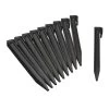 Ancres Pour Bordure De Jardin H.26.7 Cm X 10 - Noir -Art de jardin pour la maison ancres pour bordure de jardin h195 cm x 10 6