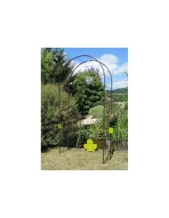 Arche "treillage" Coloris Vert Sapin Ou Fer Vieilli - Fer Vieilli