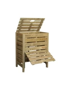 Bac à Compost 400L Jardipolys En Bois Traité