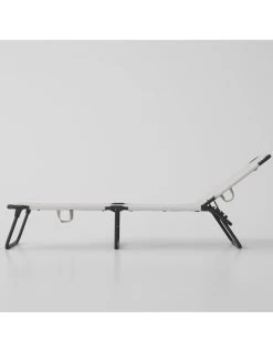 Bain De Soleil AMIGO Aluminium Anthracite Texfil Blanc Beige 8 Bain De Soleil AMIGO Aluminium Anthracite Texfil Blanc Beige -Art de jardin pour la maison bain de soleil amigo aluminium anthracite texfil blanc beige 2