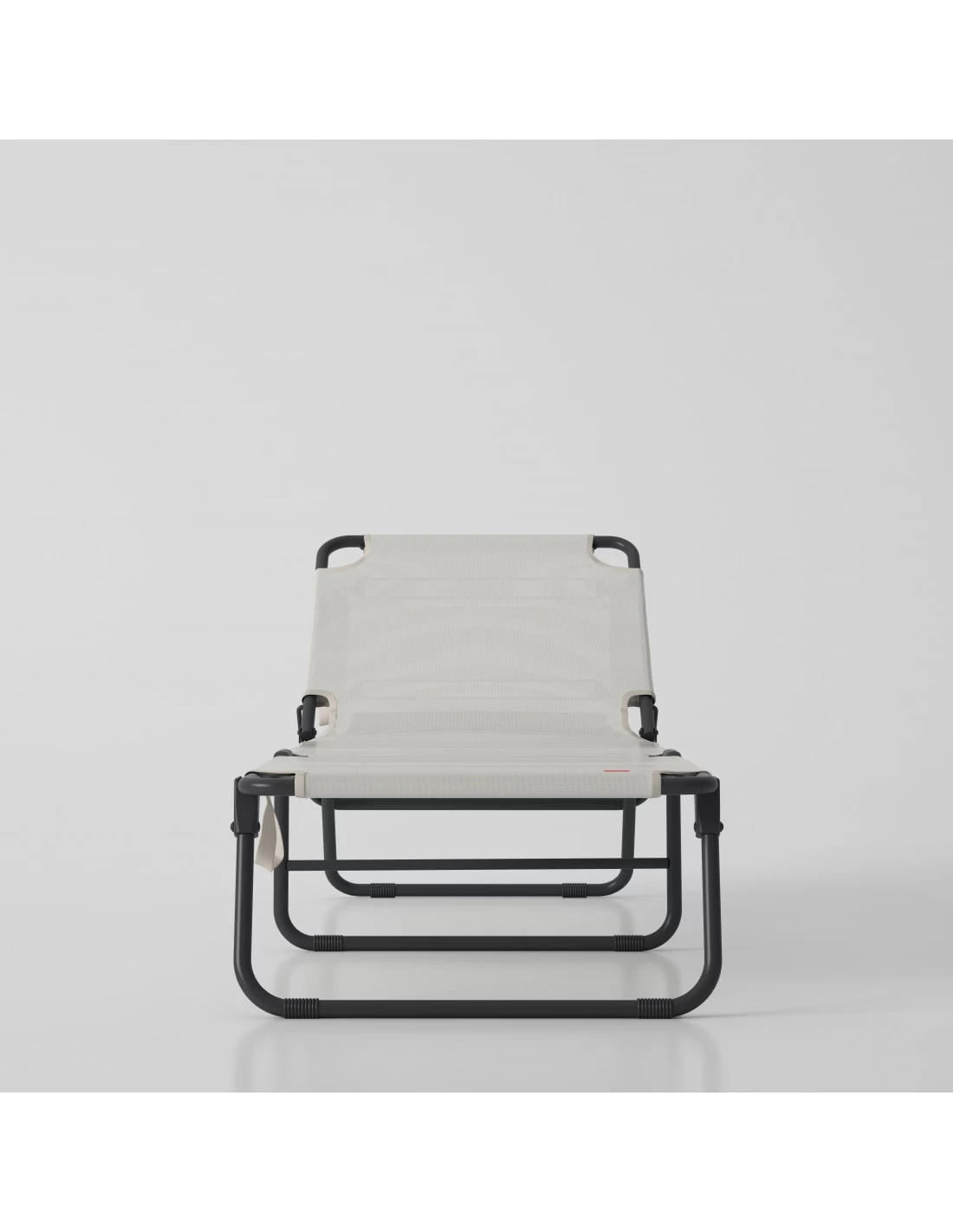 Bain De Soleil AMIGO Aluminium Anthracite Texfil Blanc Beige 6 Bain De Soleil AMIGO Aluminium Anthracite Texfil Blanc Beige – Image 4