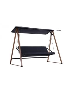 Balancelle De Jardin Cubic 3 Places En Aluminium