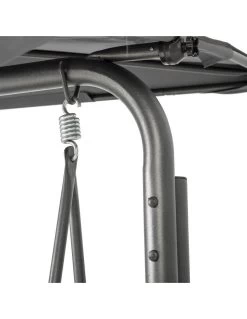 Balancelle De Jardin LAKO 3 Places - Polyester Et Acier -Art de jardin pour la maison balancelle de jardin lako 3 places polyester et acier 2