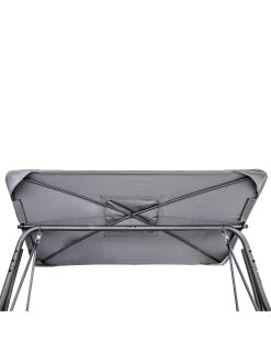 Balancelle De Jardin LAKO 3 Places - Polyester Et Acier -Art de jardin pour la maison balancelle de jardin lako 3 places polyester et acier 4