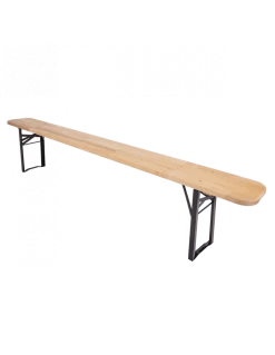 ESSCHERT DESIGN Banc Brasserie En Bois -Art de jardin pour la maison banc brasserie en bois 3