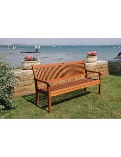 Banc De Jardin Amadeo 3 Places En Eucalyptus -Art de jardin pour la maison banc de jardin amadeo 3 places en eucalyptus 2