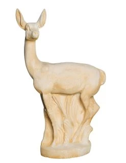 Biche H. 80 Cm En Pierre Reconstituée