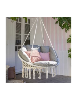 Art de jardin pour la maison -Art de jardin pour la maison chaise detente cordessa avec coussin 1 1