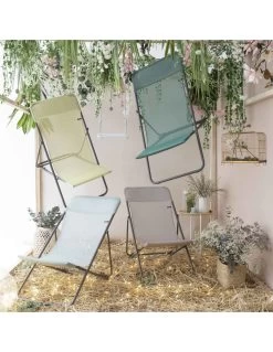 Lafuma Maxi Transat Batyline Chlorophylle 10 Lafuma Maxi Transat Batyline Chlorophylle -Art de jardin pour la maison chaise longue maxi transat batyline chlorophylle 1 3