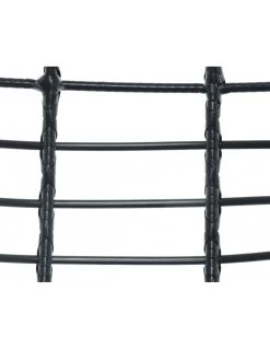 Fauteuil œuf Suspendu LONDON - Acier époxy Et Résine Tressée -Art de jardin pour la maison chaise loveuse suspendue london 5