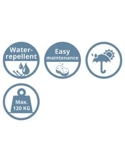 Fauteuil œuf Suspendu LONDON - Acier époxy Et Résine Tressée -Art de jardin pour la maison chaise loveuse suspendue london 6