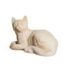 Chat Tabby Couché H.31 Cm Patiné Vieilli -Art de jardin pour la maison chat tabby couche h31 cm patine vieilli