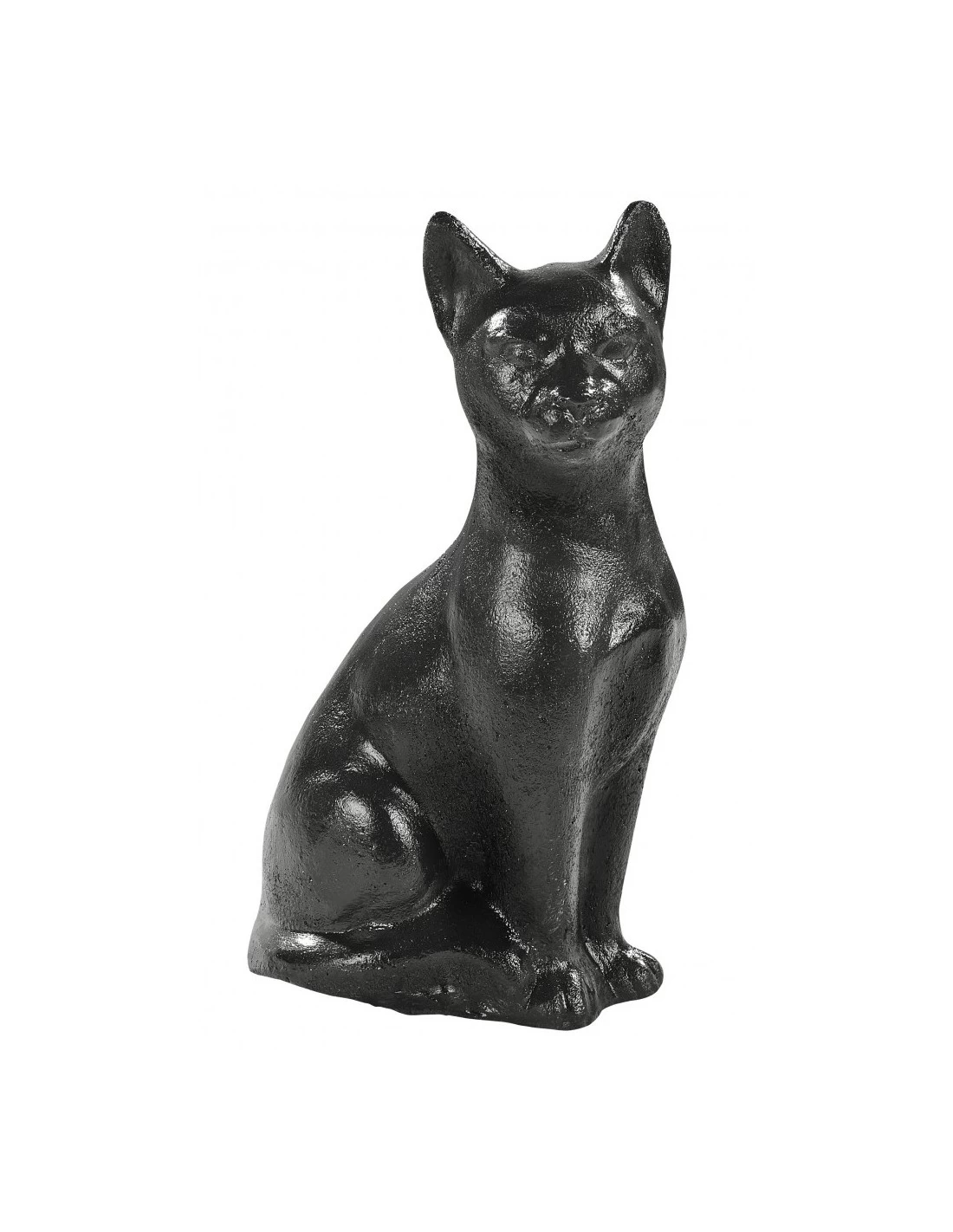 Chat Tabby H.32 Cm Noir 3 Chat Tabby H.32 Cm Noir