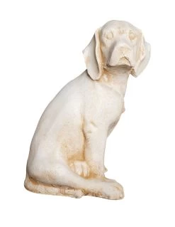 Chien Epagneul H.40 Cm Patiné Vieilli