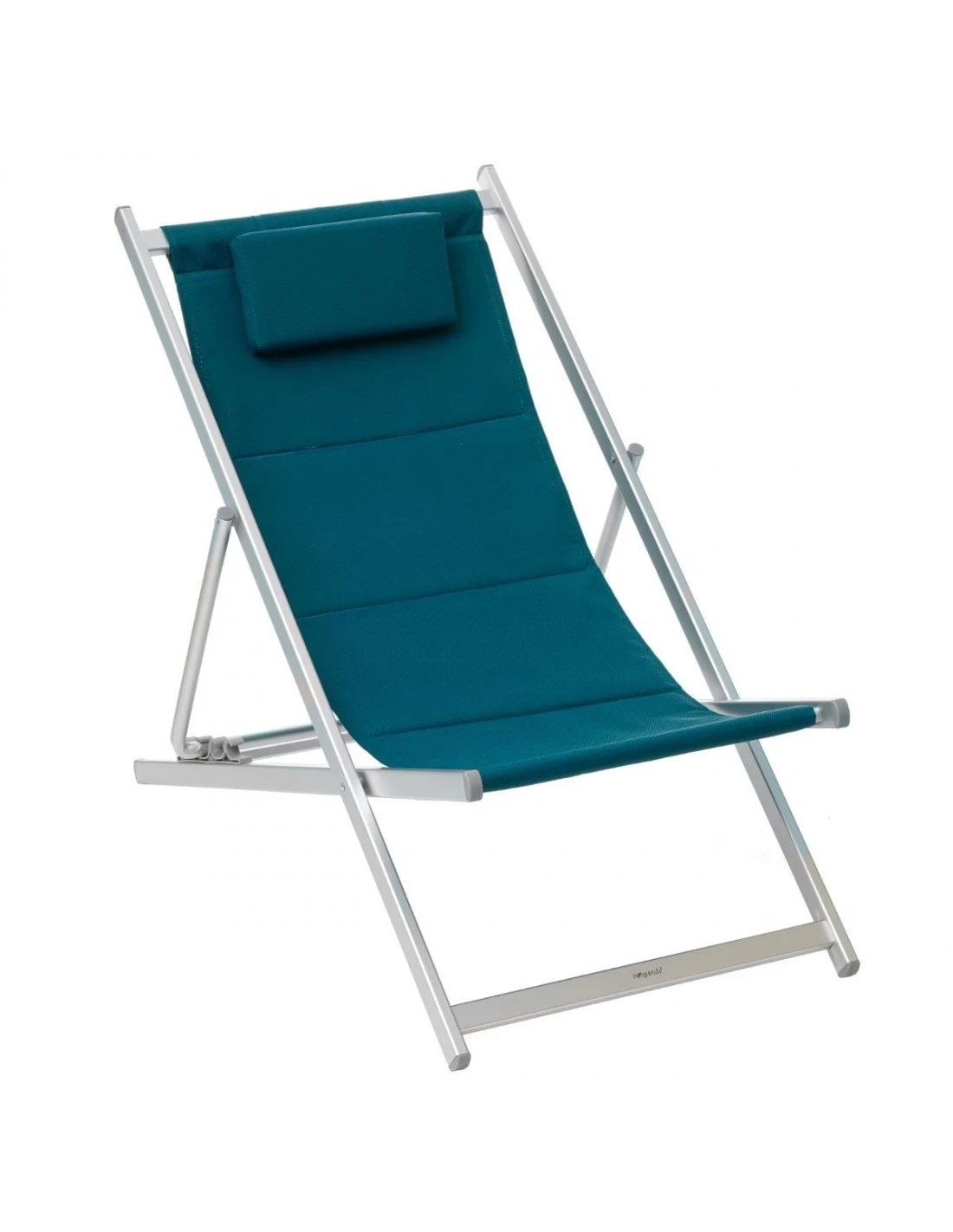 Chilienne De Jardin Honolulu - 4 Positions - Bleu Canard 3 Chilienne De Jardin Honolulu - 4 Positions - Bleu Canard