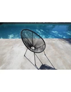 Fauteuil De Terrasse Rio Avec Cordage Plastique - Grey / Gris -Art de jardin pour la maison fauteuil de terrasse rio avec cordage plastique 1 7