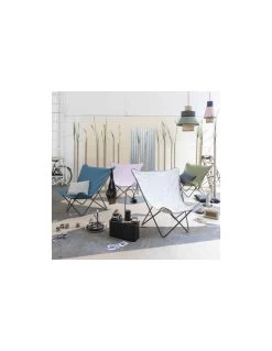 Fauteuil Design Pop Up XL Airlon - Lafuma - Bleu Delft -Art de jardin pour la maison fauteuil design pop up xl airlon lafuma 2