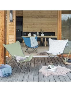 Fauteuil Design Pop Up XL Airlon - Lafuma - Vert Kaki -Art de jardin pour la maison fauteuil design pop up xl airlon lafuma 7