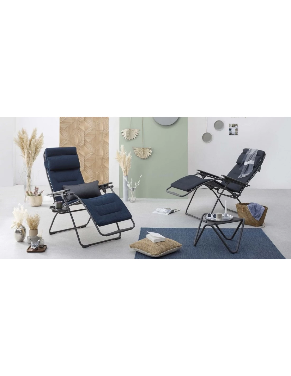 Lafuma Fauteuil Relax Futura BeComfort Bleu Encre 5 Lafuma Fauteuil Relax Futura BeComfort Bleu Encre – Image 3