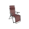 Fauteuil Relax LUNO Multi Positions Avec Têtière Bordeaux -Art de jardin pour la maison fauteuil relax luno multi positions avec tetiere bordeaux