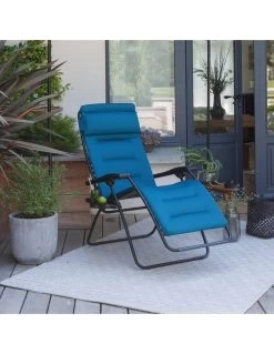 Lafuma Fauteuil Relax RSX Clip Air Comfort Coral Blue -Art de jardin pour la maison fauteuil relax rsx clip air comfort coral blue 3