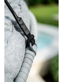 Fauteuil Suspendu Œuf OVO - Acier Et Résine Tressée -Art de jardin pour la maison fauteuil suspendu oeuf ovo acier et resine tressee 1