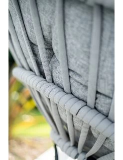 Fauteuil Suspendu Œuf OVO - Acier Et Résine Tressée -Art de jardin pour la maison fauteuil suspendu oeuf ovo acier et resine tressee 3