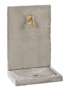 Fontaine Ardoisée H64 Cm Coloris Au Choix