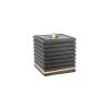 Fontaine Décorative Carrée LED Anthracite - 35 X 35 Cm -Art de jardin pour la maison fontaine decorative carree led anthracite 35 x 35 cm