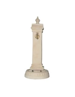 Fontaine Mistral En Pierre Reconstituée - Ton Blanc