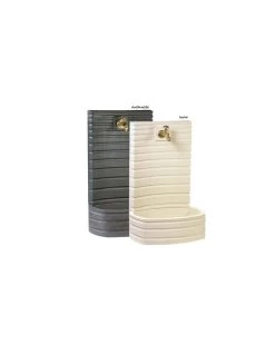 Fontaine Murale Ivoire Ou Ardoise