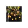 Guirlande Solaire 10 Lampions Cool Flame 4m70 -Art de jardin pour la maison guirlande solaire 10 lampions cool flame 4m70