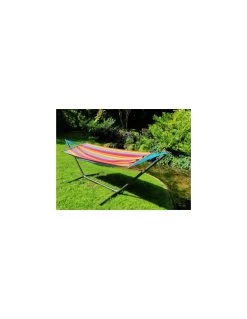 Hamac Kolor L.200 X P.100 Cm - Jobek - Multicolore -Art de jardin pour la maison hamac kolor l200 x p100 cm toile au choix jobek 8