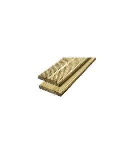 Lame De Terrasse 27 X 120 X 240 Cm Traitée Autoclave Classe III