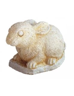 Lapin H.12 Cm Patiné Vieilli