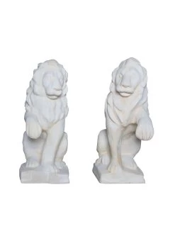 Lion à Droite H.40 Cm Coloris Au Choix 8 Lion à Droite H.40 Cm Coloris Au Choix -Art de jardin pour la maison lion a droite h40 cm coloris au choix 2