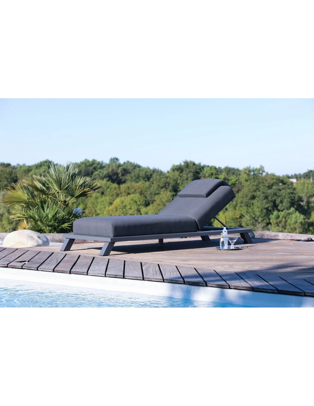 Lit Loft En Aluminium Coloris Graphite 4 Lit Loft En Aluminium Coloris Graphite – Image 2