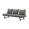 Lounge/Lit Modulo En Aluminium Graphite -Art de jardin pour la maison lit lounge modulo en aluminium graphite proloisirs