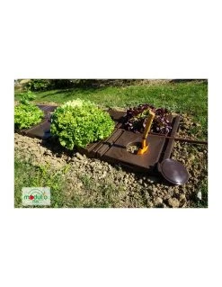 Lot De 6 Modul'o Plak+6 Bouchons - Paillage Rigide Et Durable