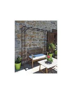 Pergola "grand Modèle" Coloris Fer Vieilli 8 Pergola "grand Modèle" Coloris Fer Vieilli -Art de jardin pour la maison pergola grand modele coloris fer vieilli 1 2