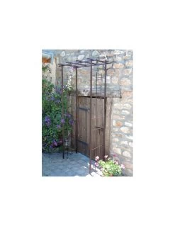 Pergola "modèle étroit" Coloris Fer Vieilli 10 Pergola "modèle étroit" Coloris Fer Vieilli -Art de jardin pour la maison pergola modele etroit coloris fer vieilli 1 3