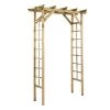 Pergola PASSIFLORE Droite 140xH215xP60 Cm Traitée Autoclave