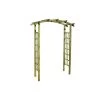 Pergola VIOLETTE Arrondie 160xH230xP72 Cm Traitée Autoclave -Art de jardin pour la maison pergola violette arrondie 160xh230xp72 cm traitee autoclave