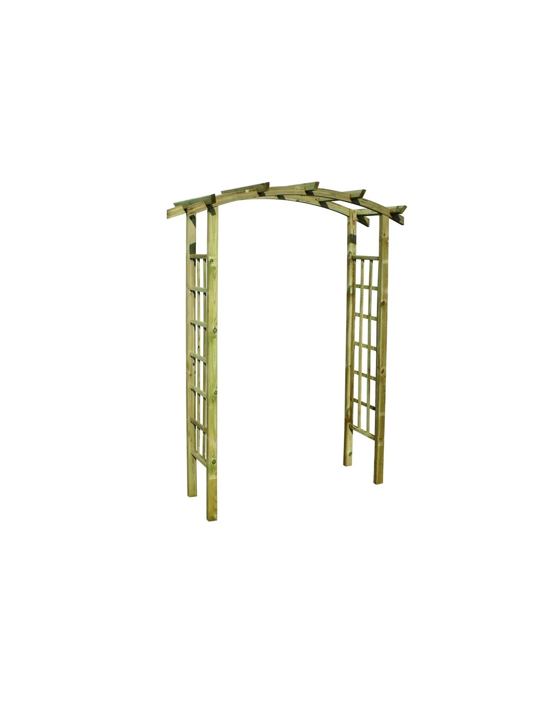 Pergola VIOLETTE Arrondie 160xH230xP72 Cm Traitée Autoclave 3 Pergola VIOLETTE Arrondie 160xH230xP72 Cm Traitée Autoclave