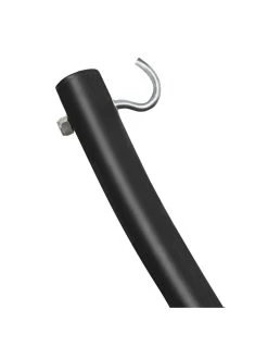 Pied De Hamac Demi-Lune - 330 X 110 X 130 Cm - Acier -Art de jardin pour la maison pied de hamac demi lune 330 x 110 x 130 cm acier 1