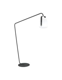 Pied De Lampe Balad Déporté Pour Terrasse Et Jardin - Carbone
