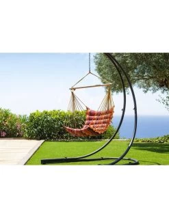 Pied Pour Chaise Suspendue - L.140 X P.150 X H.210 Cm - Hespéride 9 Pied Pour Chaise Suspendue - L.140 X P.150 X H.210 Cm - Hespéride -Art de jardin pour la maison pied pour chaise suspendue l140 x p150 x h210 cm hesperide 2
