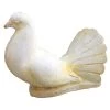 Pigeon Couché H.17 Cm Coloris Au Choix -Art de jardin pour la maison pigeon couche h17 cm coloris au choix
