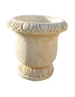 Pot Delrey Ocre En Pierre Reconstituée Au Choix