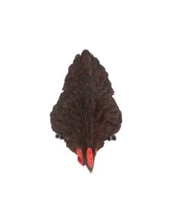 ESSCHERT DESIGN Poule Décorative à Poser Sur Un Mur - Noir